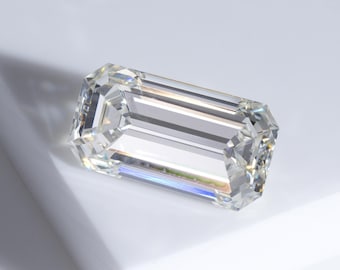 GIA Certified 2.29 Carat Elongated Emerald Cut K VVS2