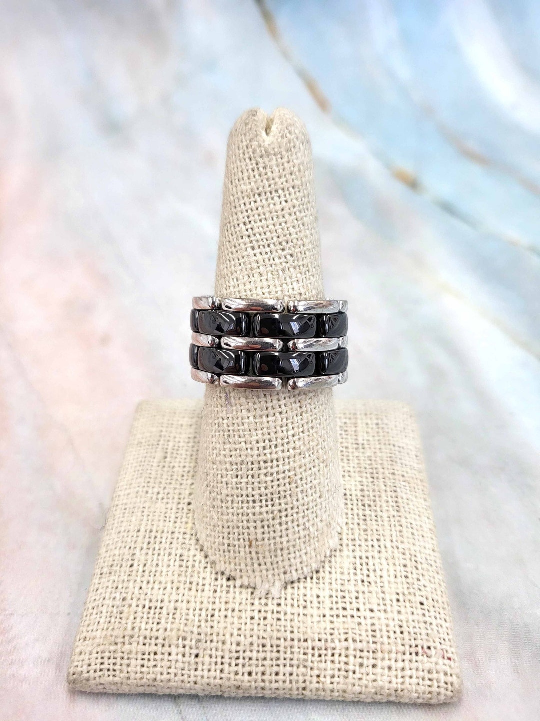 Anello chanel shop doppia c
