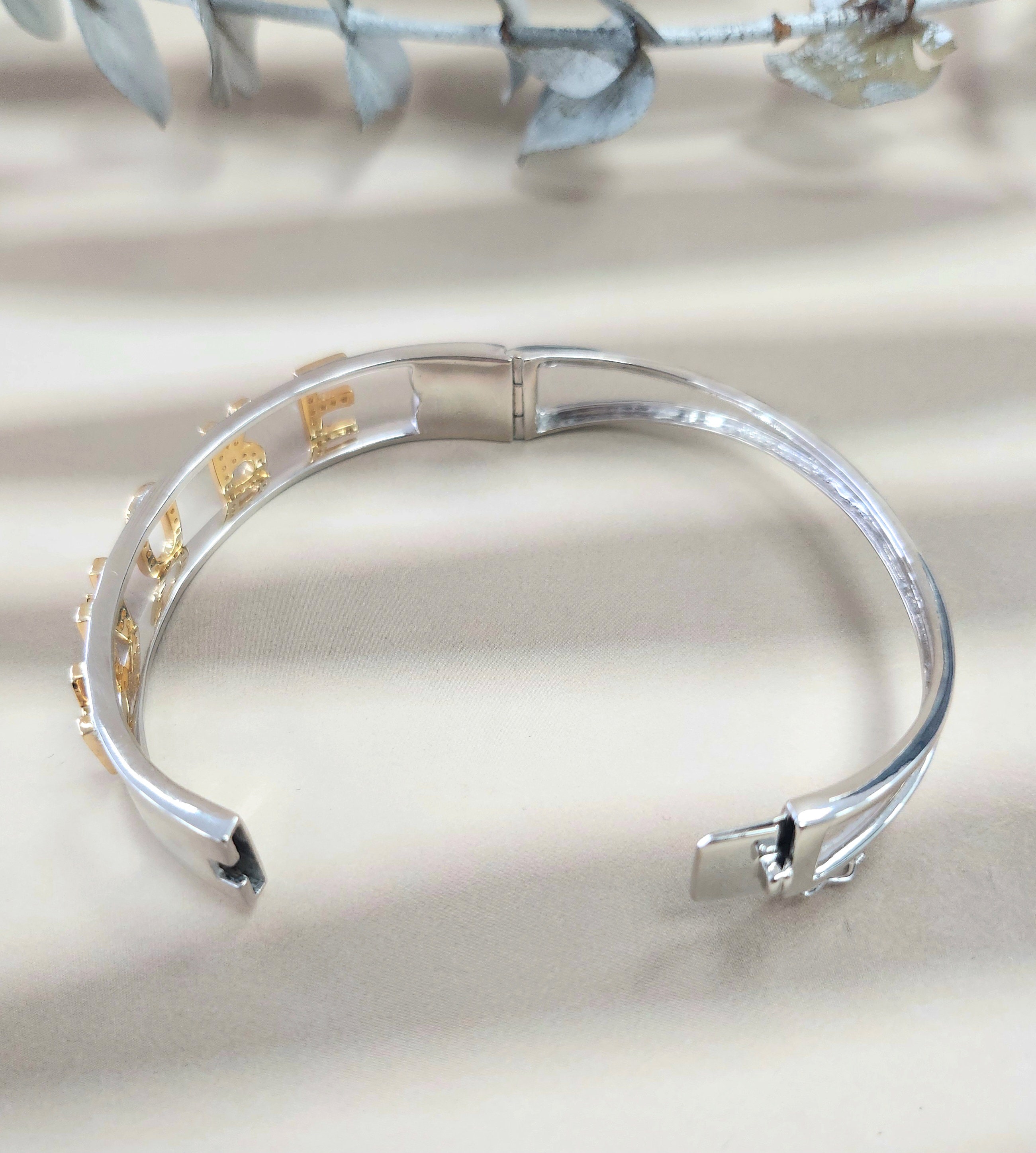 Llife 14KGP Ondulation Bangle リドム