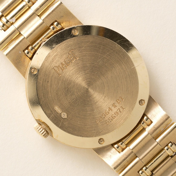 Vintage 18k Piaget Dancer Diamond Dial and Bezel Ladies Watch View 5