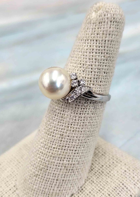 Mikimoto sale engagement ring