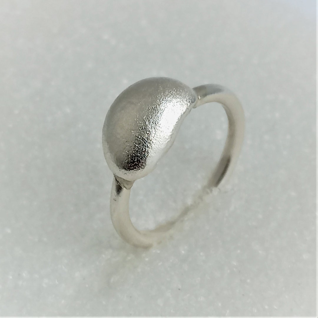 Dutch Shape Ring Organic Shaped Sterling Silver Ring - Dutch Design Art Ring - Etsy Canada
