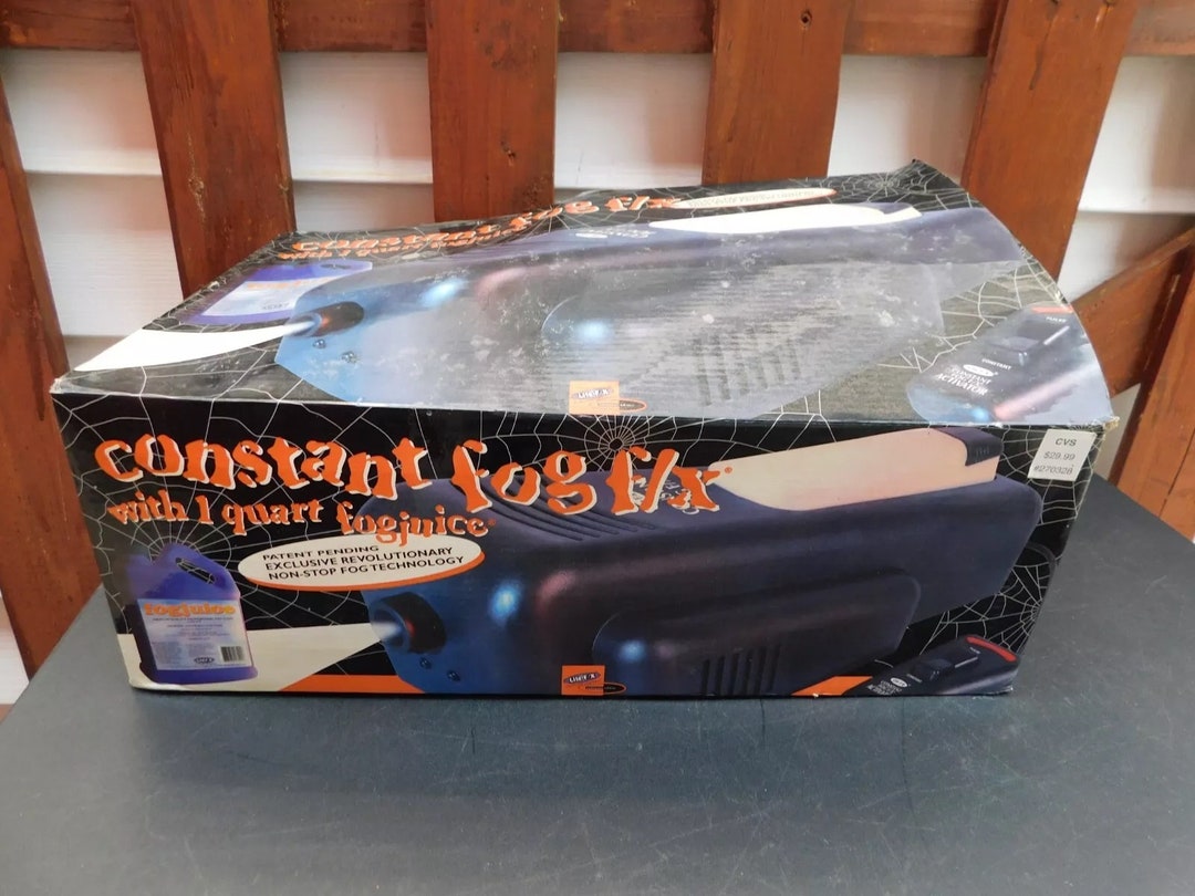 Halloween CONSTANT FOG F/X Fog Machine W/fog Juice New LITE F/X Etsy