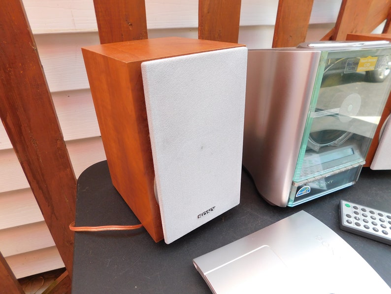 Sony CMTEX100 Vertical Load CD Compact Disc Player Two Etsy