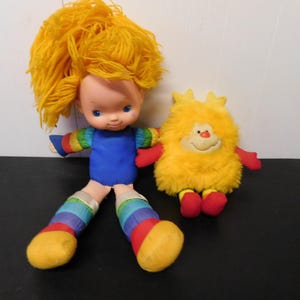Vintage Hallmark Rainbow Brite 18” Doll & Sprite