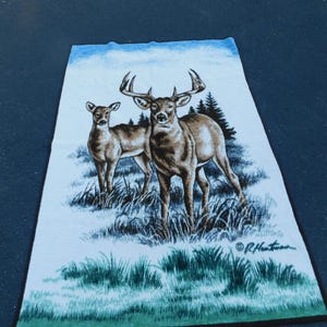 Biederlack deer blanket sale