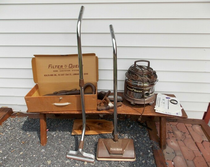 Vintage Filter Queen Vacuum D31X Electric Power Nozzle Attachments