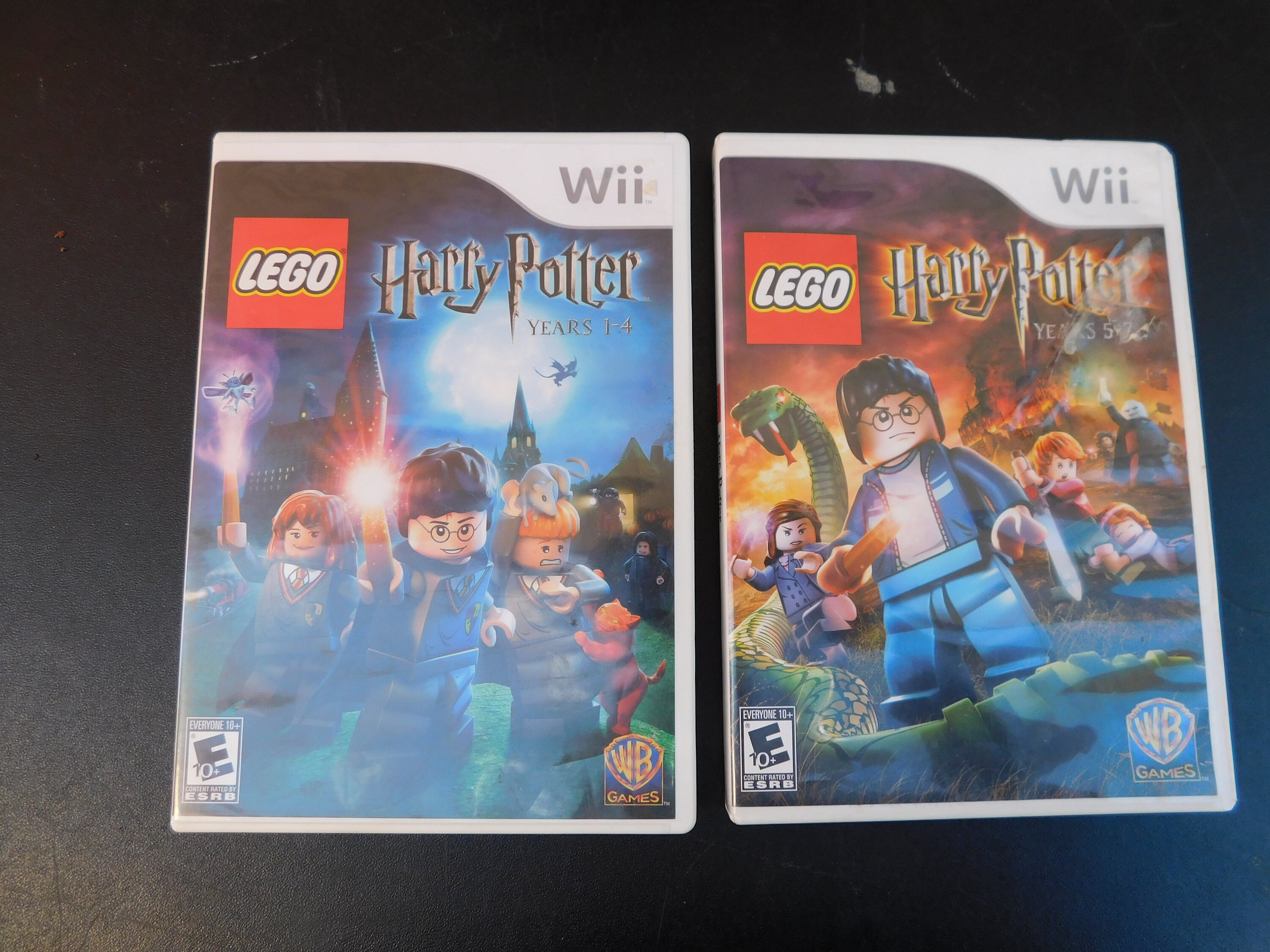 LEGO Harry Potter Years 1-4 and Years 5-7 (Nintendo Wii) With Manuals