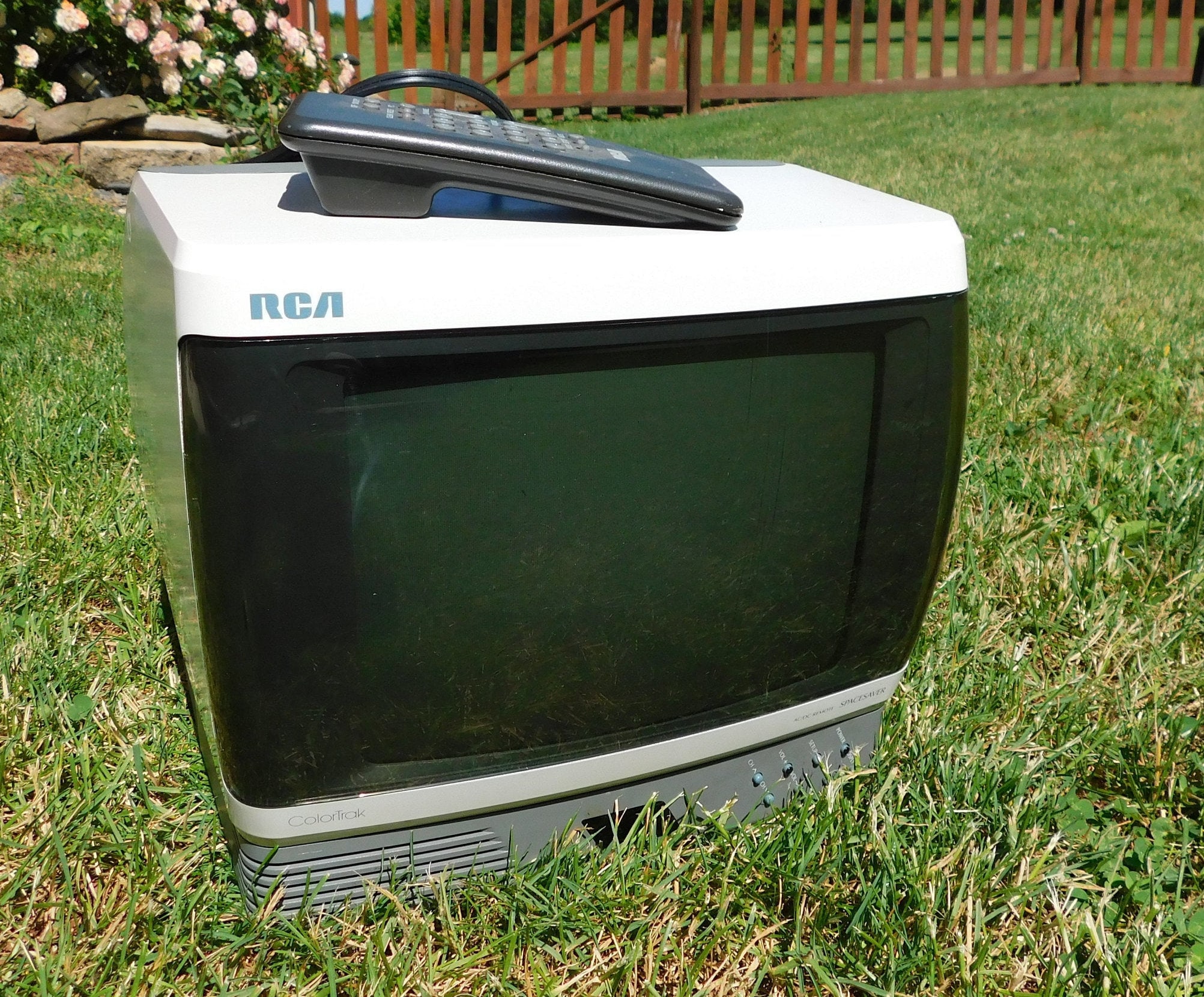 RCA SpaceSaver Colortrak E09535KW Vintage 9
