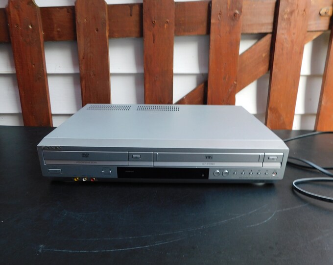 Sony DVD Player VCR Cassette Recorder Combo SLVD370P Etsy