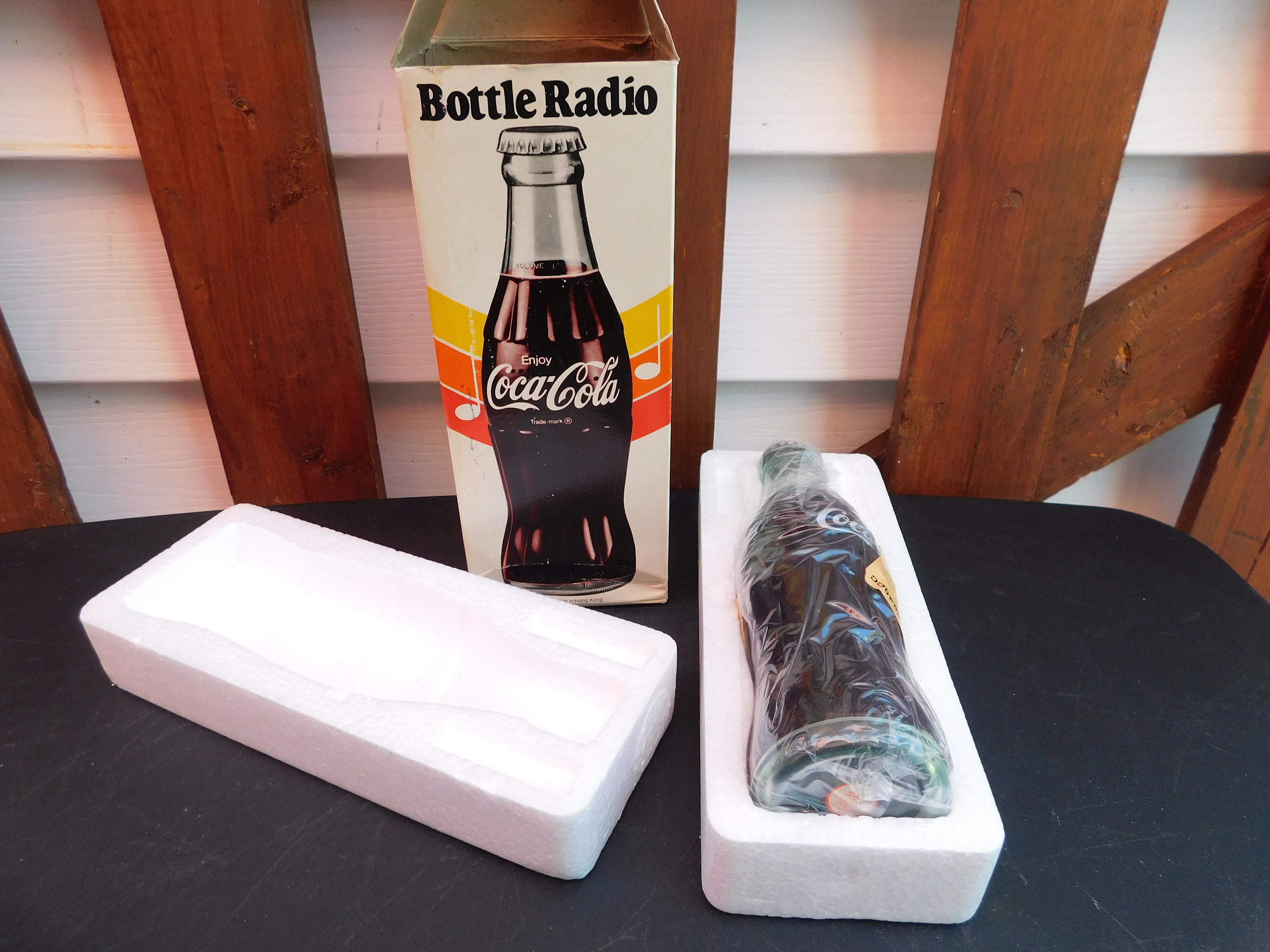 Vintage Coca-Cola Bottle AM FM Radio with Original Box - Etsy.de