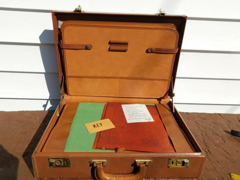 pilot briefcase leather