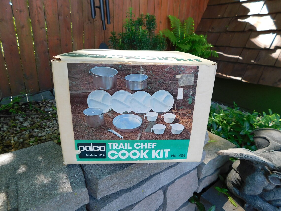 Vintage PALCO Trail Chef Cook Kit Camping Hiking Backpacking Etsy