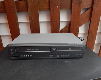 Magnavox DV225MG9 A DVD VCR Combo Player VHS Recorder Tested