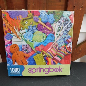 Vintage 1995 Sealed Great American Puzzle Factory Jigsaw 550+ Pcs. Bear Berries