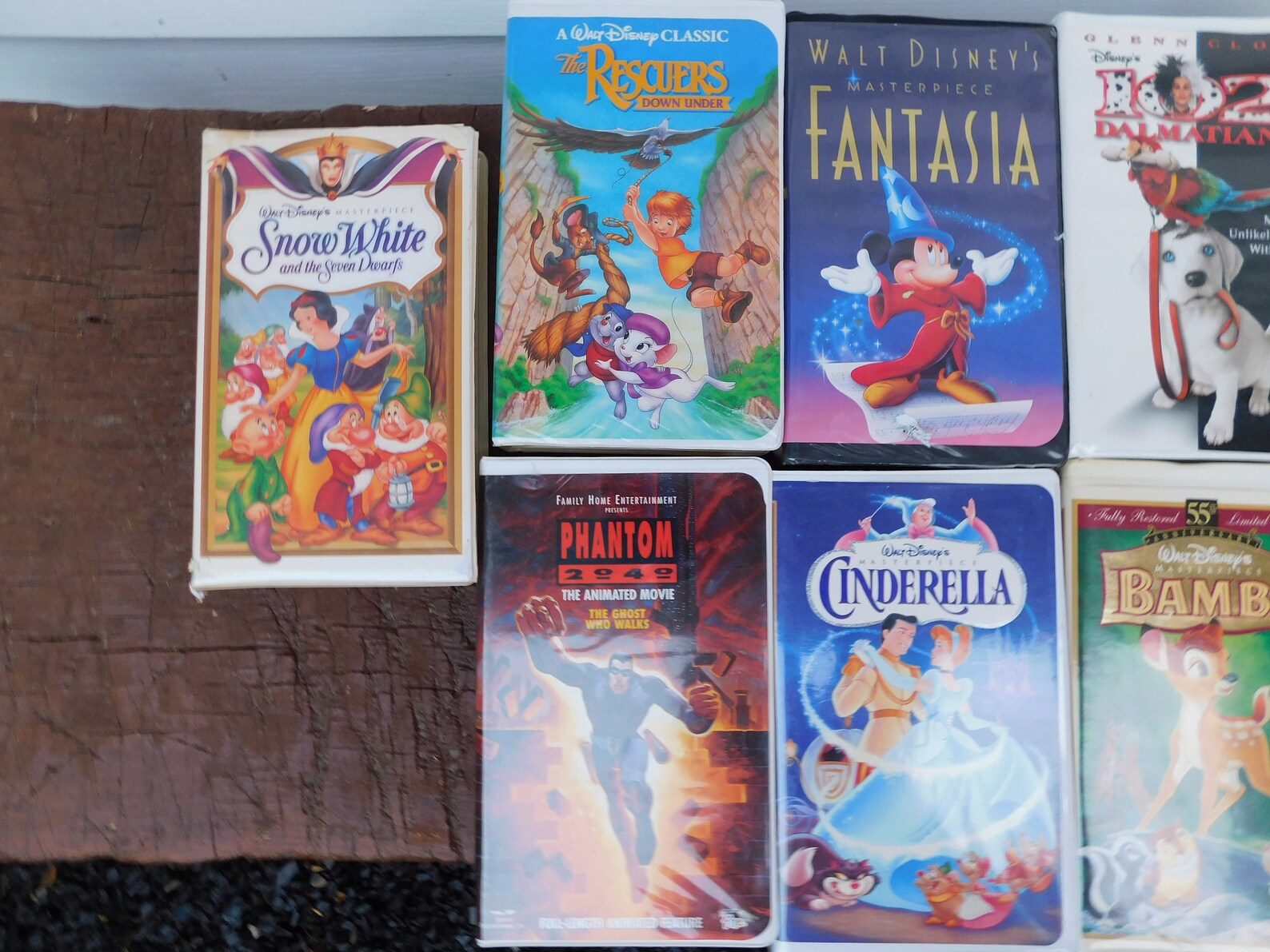 Disney Clamshell VHS Lot of 7 Kids Movies Etsy