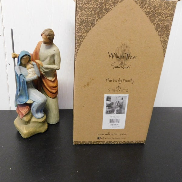Willow Tree Nativity The Holy Family Figure Figurine In Box