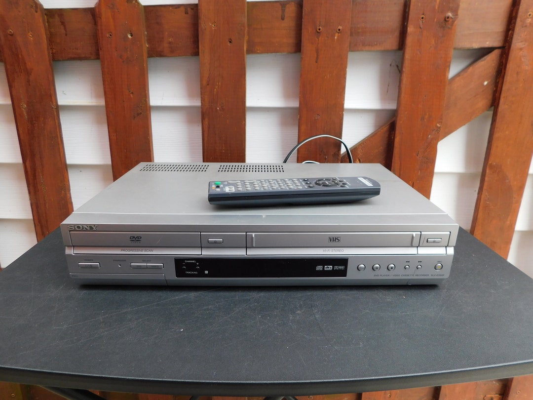 Sony SLVD350P DVD/VHS Player Cassette Recorder Combo Etsy