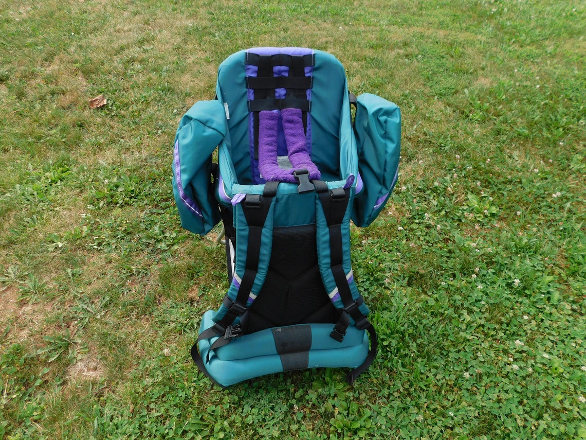 Kelty Kids Backpack Child Toddler Carrier Hiking Purple Green Etsy
