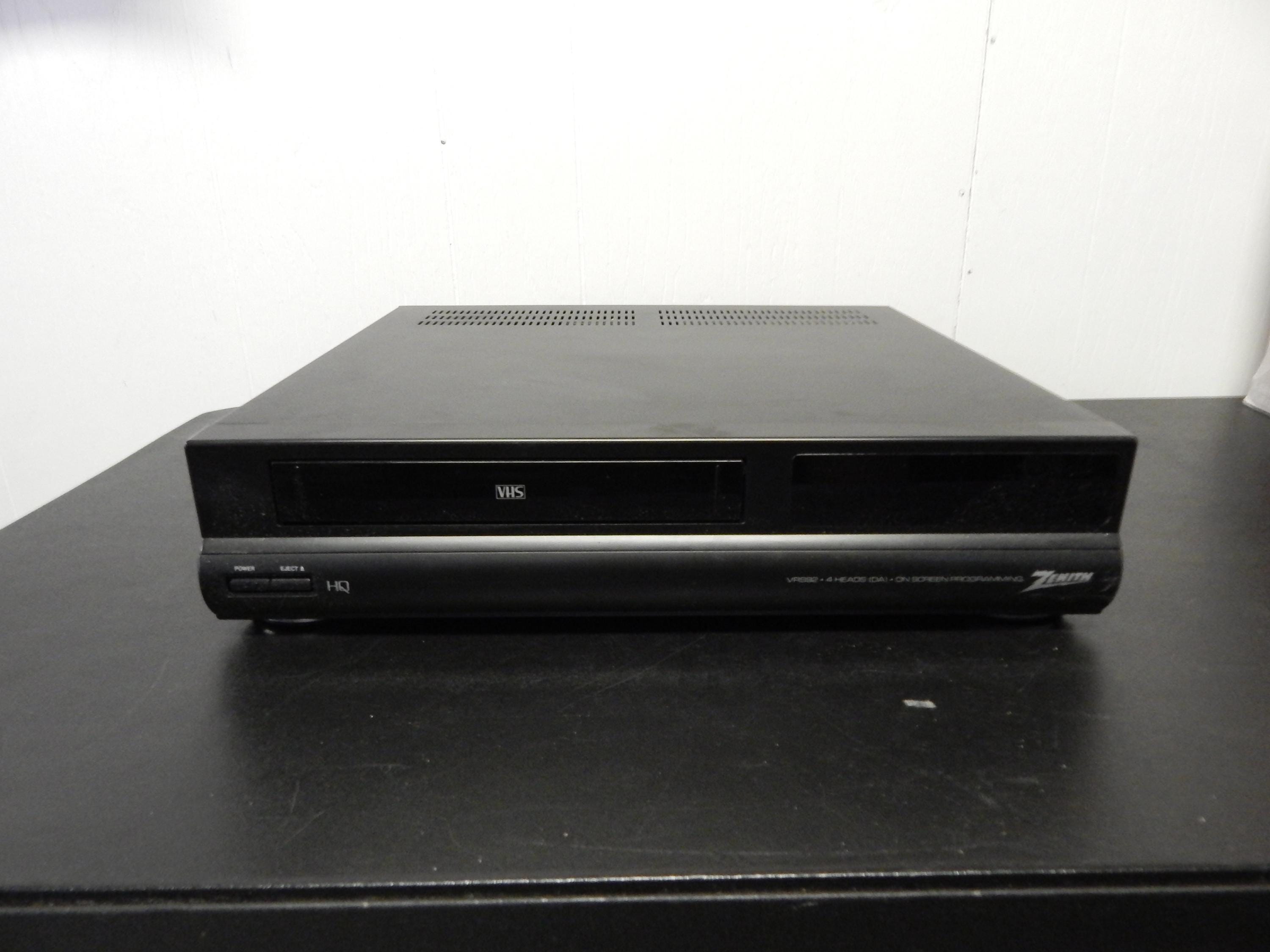 Zenith Video Cassette Recorder Player VHS Recorder VRS92 - Etsy