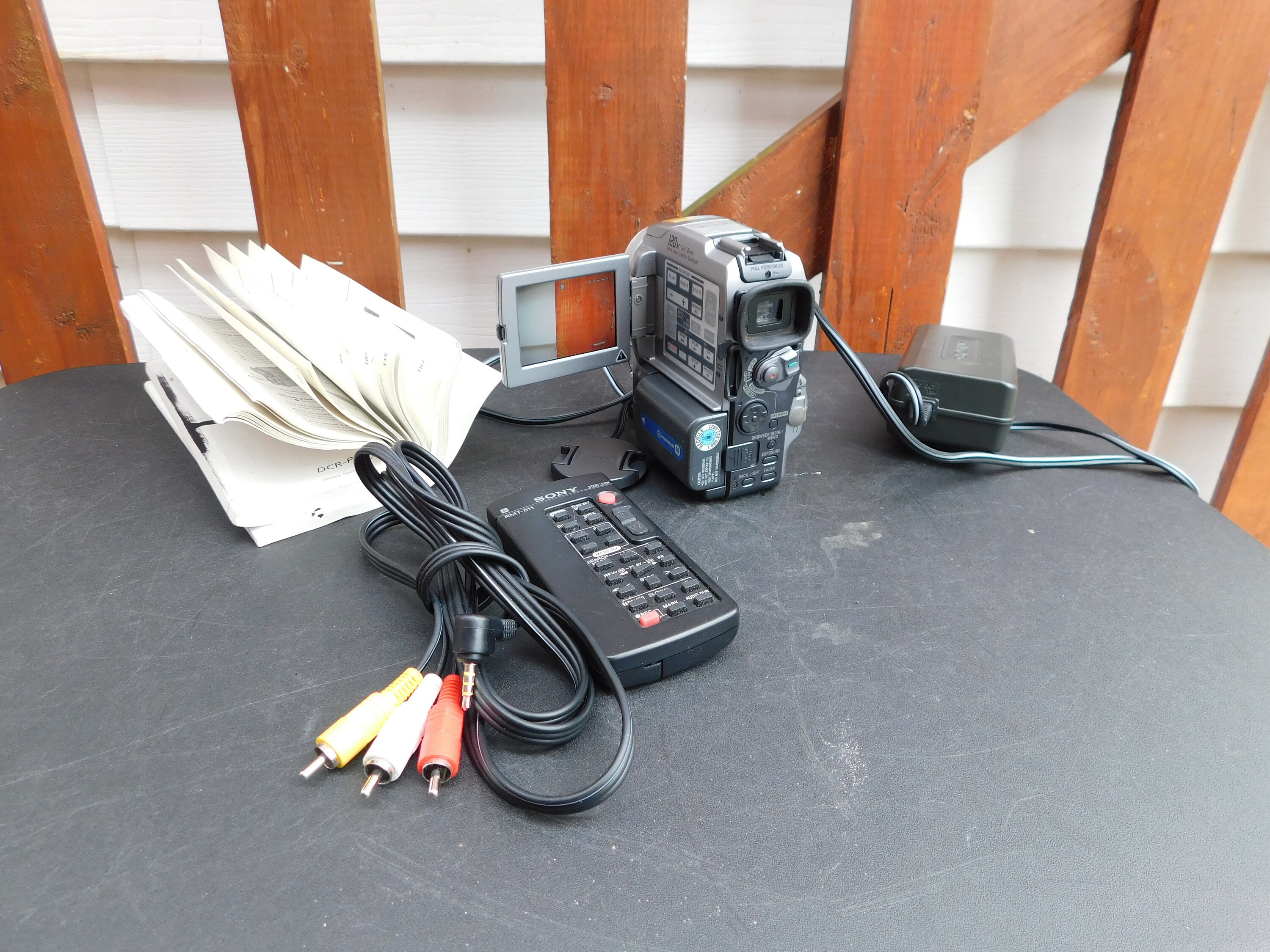 SONY miniDV HANDYCAM DCR-PC120  ⑨ Sony Handycam DCR-PC120 Mini DV Camcorder w/Cable Japan | eBay