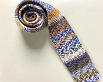 Necktie Knitting Pattern: Beginner Knit Tie Designs (PDF Pattern)
