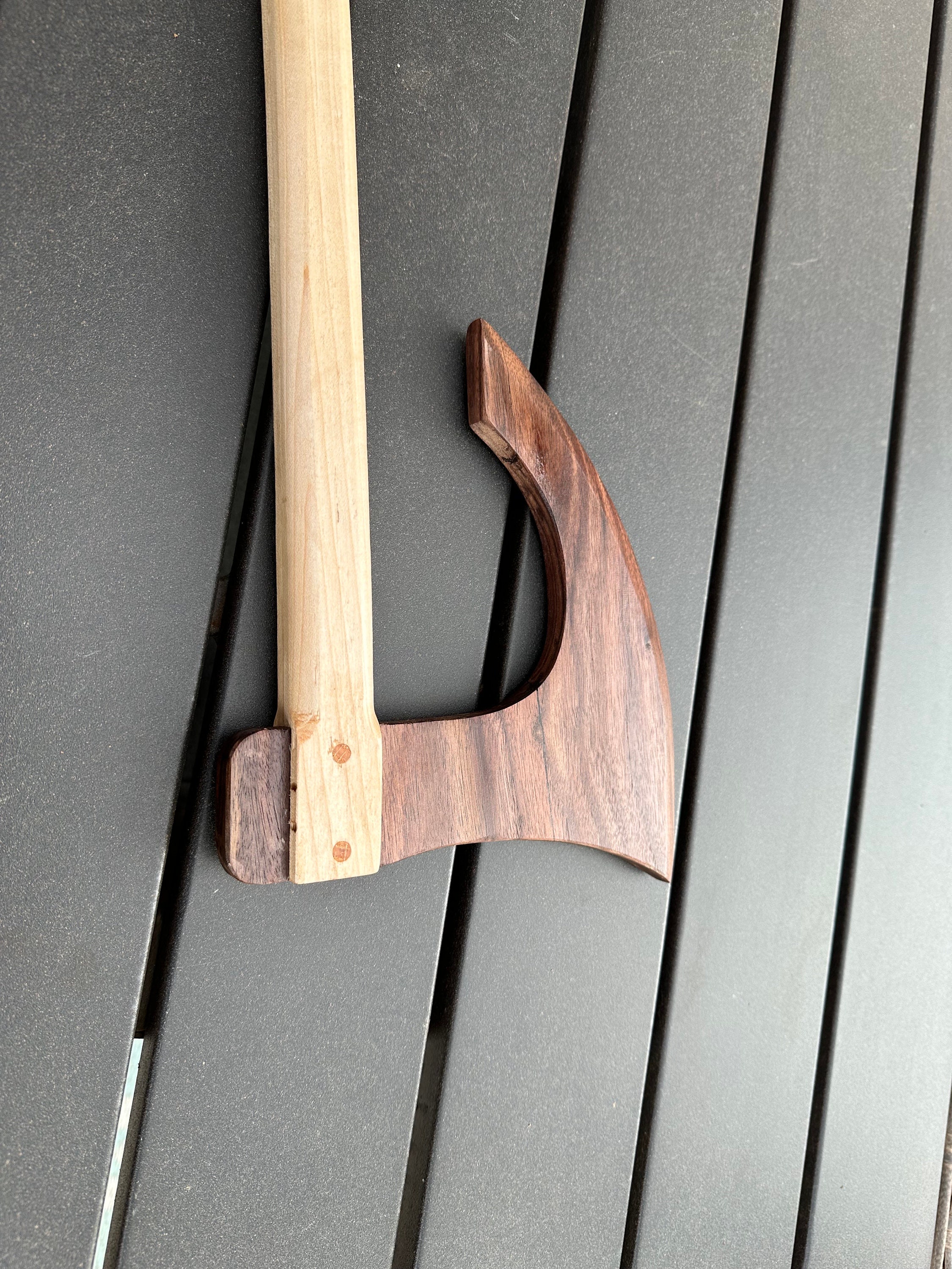 格安‼️Bay GameModelSEAHawk11TM Digital Download Wooden Viking Battle Axe HEMA Practice Training