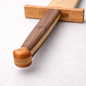 Arquivos CNC para espada HEMA de madeira, espada de treinamento com corte a laser em código G (Download digital)