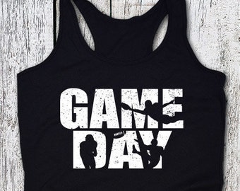 Women's Tank Top, Game Day, Football, Tank Top, Gift For Her, Football Shirt, Mothers Day Gift, Game Day 1