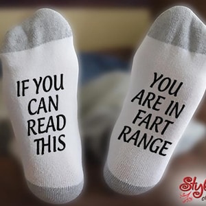 Fart In Range, If You Can Read This, Birthday, Christmas, Gift For Him, Gift For Her, Funny Gift