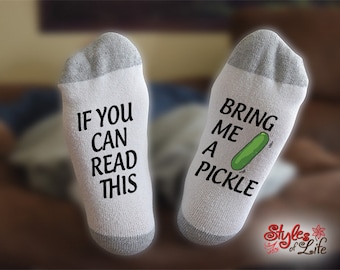 Bring Me A Pickle, If You Can Read This, Gift For Him, Gift For Husband, Anniversary Gift, Gift For Her, Gift For Wife