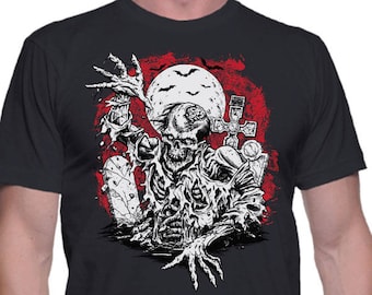 Zombie Shirt, Halloween Shirt, T-shirt, Zombie Tee, Unisex T-Shirt