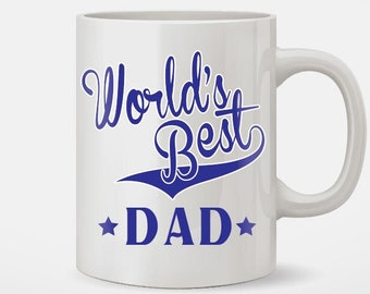 World's Best Dad Fathers Day Coffee Mug