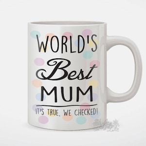 World&#39;s Best Mum Coffee Mug