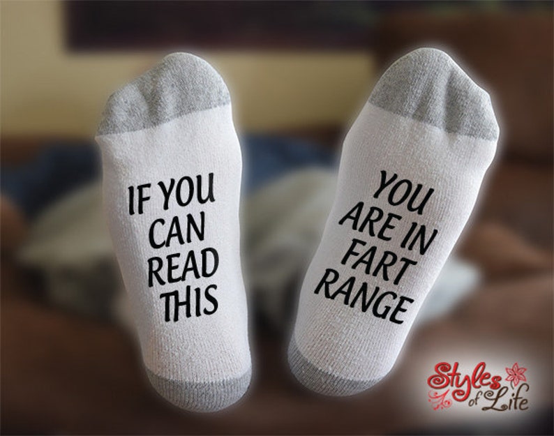 Fart In Range, If You Can Read This, Birthday, Christmas, Gift For Him, Gift For Her, Funny Gift image 1