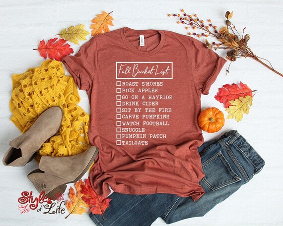 Womens Ladies Shirt Bella Canvas Fall 