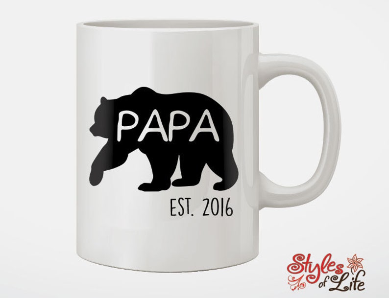 Papa Bear Coffee Mug image 1