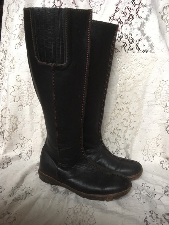 Fluevog Tall Flat Boots