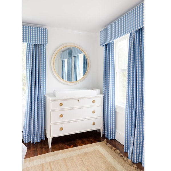 custom Cornice Board (made with customers fabric)