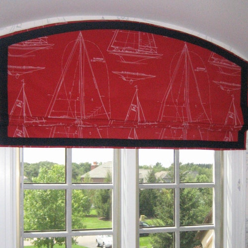 ARCHED ROMAN SHADES Custom Etsy