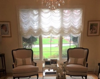 Austrian curtains  Etsy