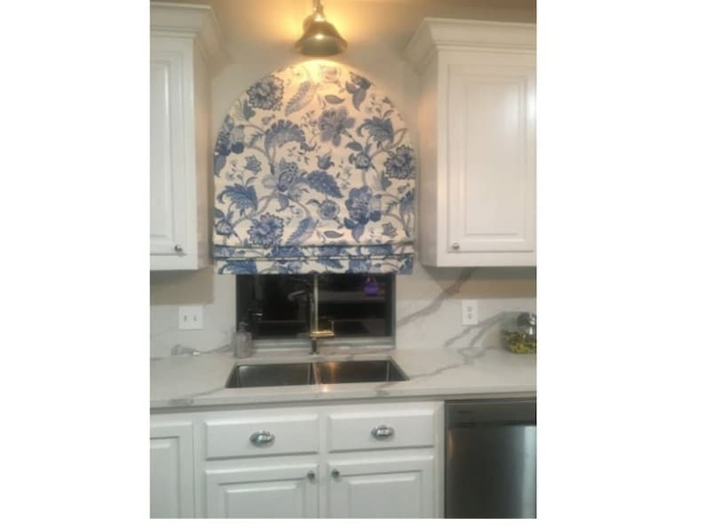 ARCHED ROMAN SHADES Custom Etsy