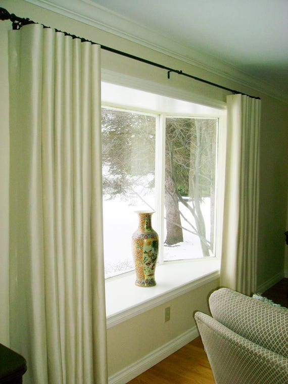 Custom Window Treatments Flat Drapery Panels Your Fabricmy Etsy