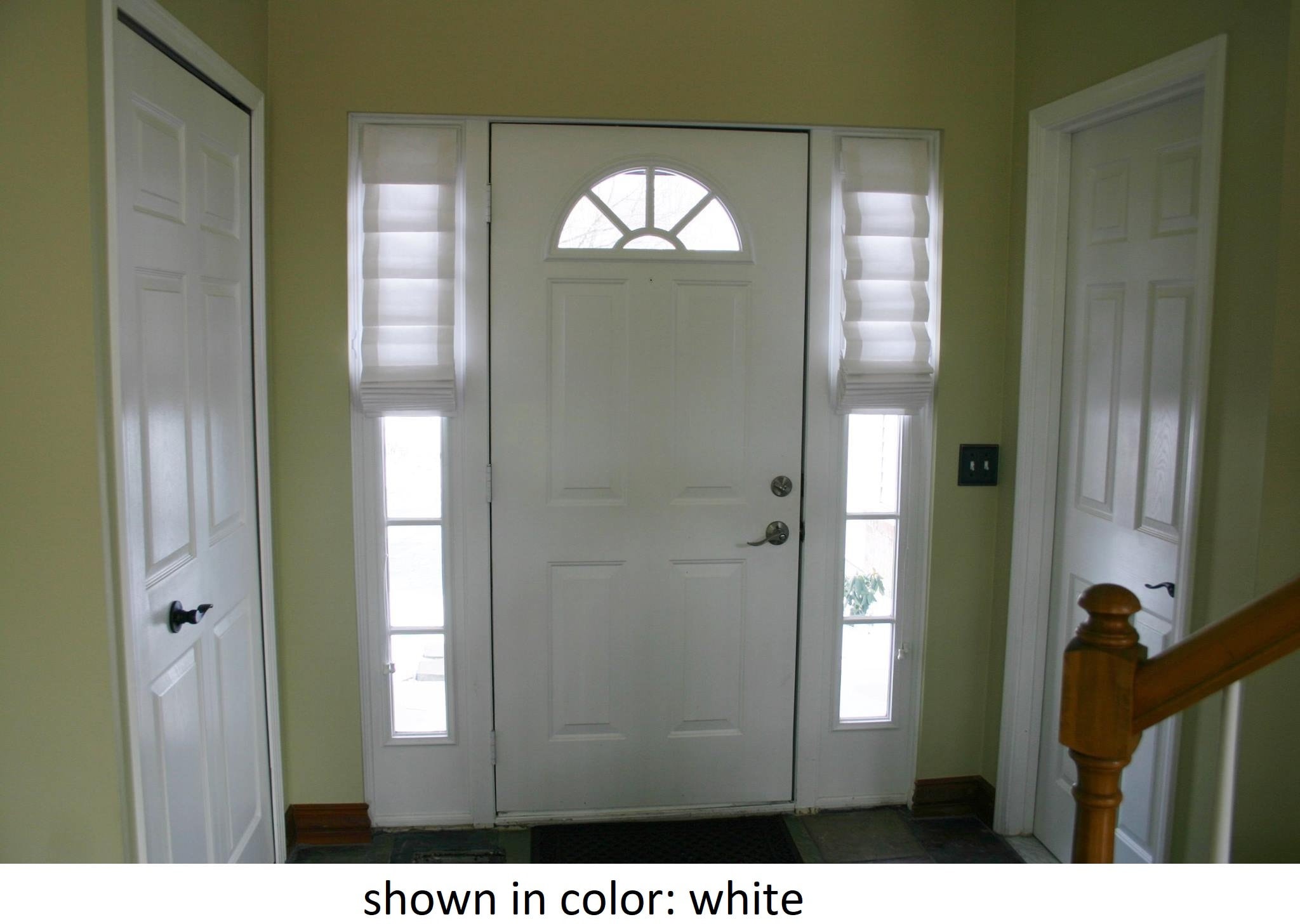 SOFT FOLDED SHADE for Side Light Front Door (fabric included) - Price is  per Shade - Etsy Österreich, image size:2048x1456