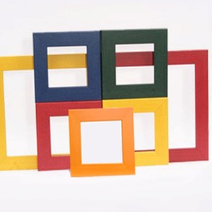Square Picture Frames-Candy Wash Colors 4x4 5x5 6x6 7x7 8x8 up to 24x24" for Home, Office, Photography, Artist, Crafters