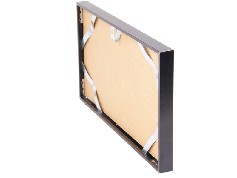 Black License Plate Wall Display Frames All Aluminum Frame Etsy Canada