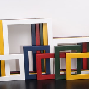 Crafters, Photographers, Artists & Decorators - Red, Blue, Green, Yellow, frames from 4x4 - 24x24  or Custom Sizes available