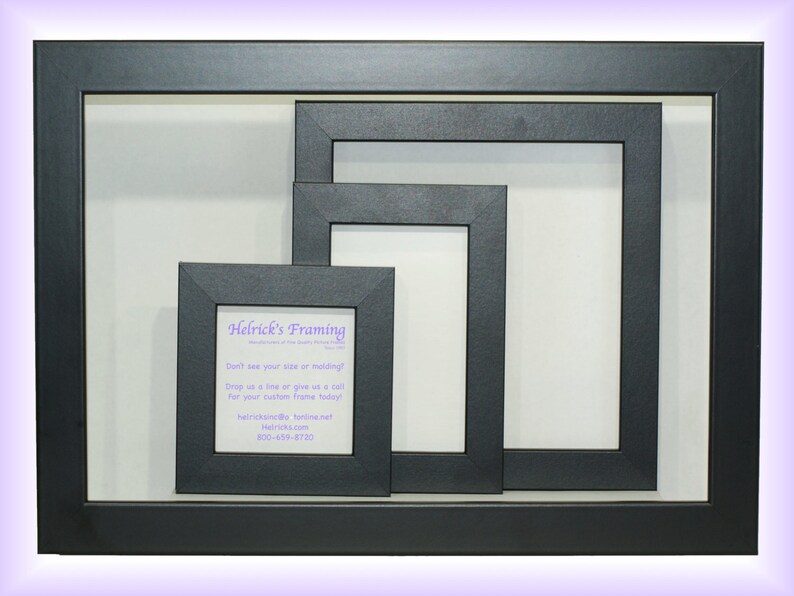 Black 5 5x8 Picture Frame To Canada Image 0