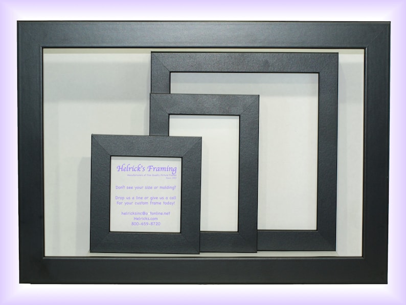 4x4 20x30 Black Custom Picture Frames Custom Sizes for Etsy