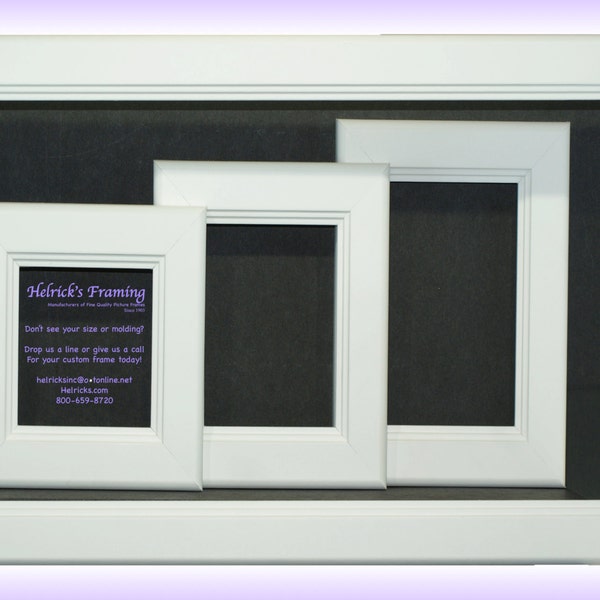White Picture Frames Etsy